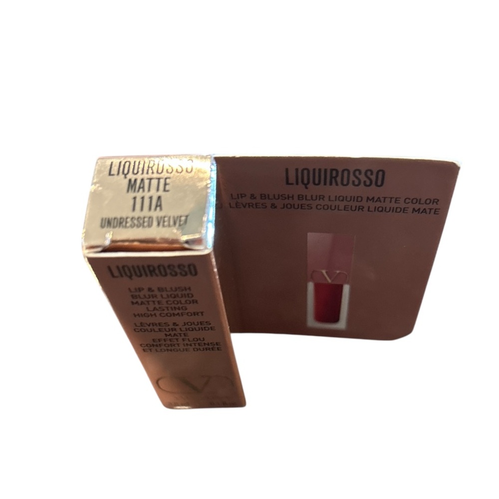 Valentino Mini Liquirosso Matte Mini Lip/Blush - 3.9ml (Choice of 1) - Picture 7 of 8